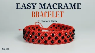 Macrame Tutorial / How To Make: Full Beads Bracelet
