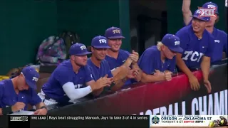 2023 Phillips 66 Baseball Championship TCU vs Kansas Baseball Highlights