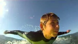 surfing huntigton beach! 11-27-11