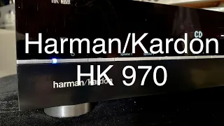Harman kardon hk 970 amplifier wzmacniacz ...Inside demo...