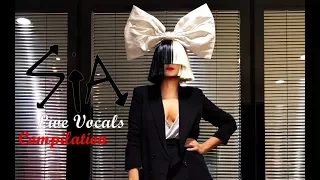 Sia - ''Oh's''  Live Vocals Compilation