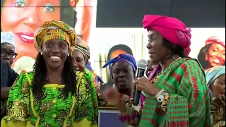 Watch The Moment Nana Konadu Agyeman-Rawlings Was Teary When Queen Mothers  Honored Her