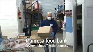 Food bank 'overwhelmed' with requests
