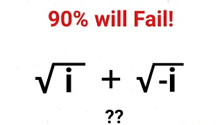 Nice Square Root Problem | Math Olympiad Question