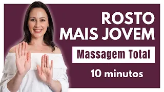 MASSAGEM REJUVENESCEDORA COMPLETA | 10 minutos de prática