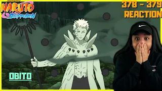 🌱 OBITO'S FINAL FORM?!? 🌱 | Naruto Shippuden Episodes 378 & 379 | Reaction