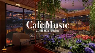 Уютная атмосфера кофейни в дождливый день 🌨 Джазовая музыка для учебы, работы и сна #15
