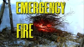 Emergency Flare Gun Fire