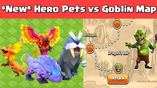 *New* Hero Pets vs Goblin Map | Clashflict | Clash of Clans