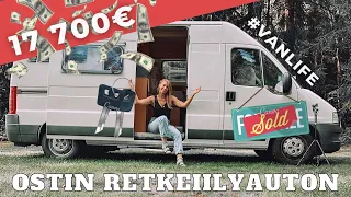 Laitoin kaikki säästöt haisemaan 💸 ja ostin retkeilyauton 🚐💨😳🤯 VAN TOUR | Puskaparkki VAN LIFE SUOMI