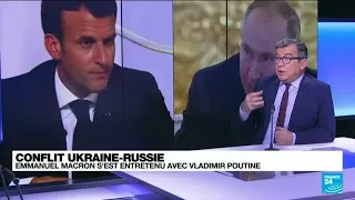 Crise ukrainienne : Emmanuel Macron prend la tête des négociations avec Vladimir Poutine