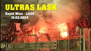 ULTRAS LASK auswärts bei Rapid Wien | 15.03.2024