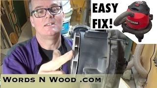 Easy Shop Vac Fix for noisy bearings (WnW #43)