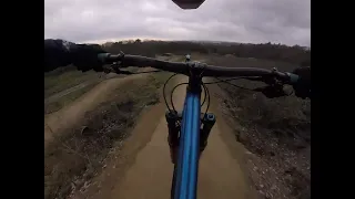 MTB Flow following Gino on the new black line