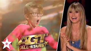 AMAZING Young Magician Wins Heidi's Golden Buzzer on America's Got Talent: All Stars!