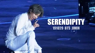 191029 SYS FINAL 방탄소년단 BTS Serendipity 세렌디피티 지민 JIMIN Focus