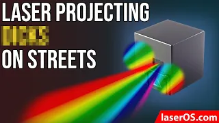 Amazing Laser Light Visuals Effect on The Streets - Wicked Lasers