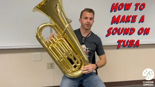 How to Make a Sound on Tuba