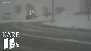 Southern MN digs out from pre-Thanksgiving snowstorm