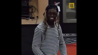 Lil Wayne flexin' his skateboarding skills