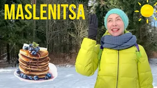 Maslenitsa. Russian real life.