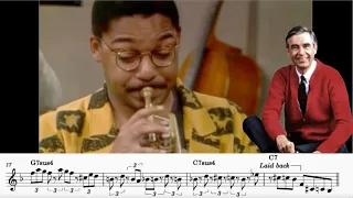 Wynton Marsalis on Mr. Rogers' Neighborhood - It's you I like (Solo Transcription)