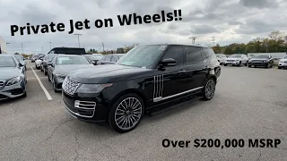 Private Jet on wheels! 2019 Range Rover SV Autobiography LWB review!