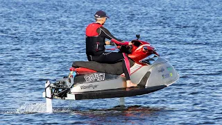 World's first electric hydrofoil jet-ski