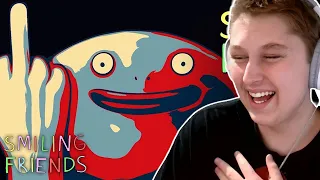 MR FROG FOR PRESIDENT | Smiling Friends Season 2 Episode 2 (REACTION)