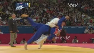 Bosch (NED) v Hwang (KOR) -- Women's -70kg Bronze Medal Bout -- London 2012 Olympics