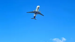 Airbus Beluga XL take off from Hawarden Chester uk