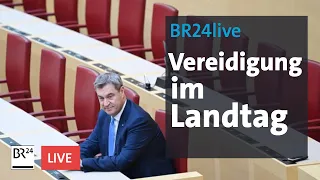 Vereidigung im Landtag: Wie heißen die neuen CSU-Minister? | BR24live