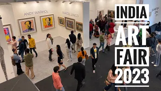 India Art Fair -2023 I Nsic Okhla I World Biggest Art Fair in Delhi