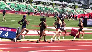 Women's 800m: 2021 U.S. Olympic Track & Field Trials Semi-FINAL Heat 2 (Wilson, Rogers, Meyer, Akins