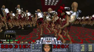 Doom II - NoSp3 - Map 23 "Firing Squad" UV-Max in 15:02