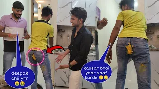 Potty 💩 prank on friend || Kausar khan