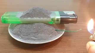 EXPERIMENT Gun Powder vs Big Lighter [200 grams]