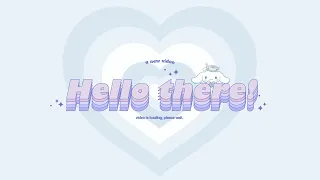 cute aesthetic 'Cinnamoroll themed' Intro & Outro templates | FREE FOR USE