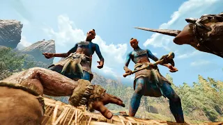 Far Cry Primal All Takedown Animations (Uncensored)