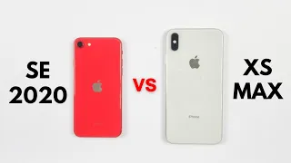 iPhone SE 2020 Vs iPhone XS Max Speed Test & Camera Comparison 2023