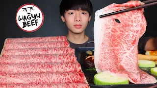 ASMR A5 WAGYU SUKIYAKI (Eating Sound) | MAR ASMR