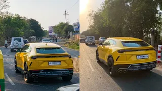 Lamborghini Urus & Mercedes G63 AMG Rolling Together in Vadodara