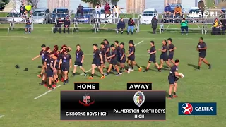 HIGHLIGHTS Super 8 First XV | Gisborne Boys' High v Palmerston North Boys' High