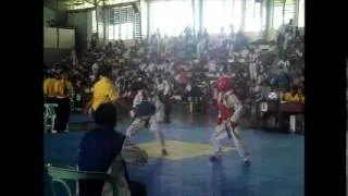 FIRST FIGHT....JOSHUA INFELIZ..palarong pambansa 2012