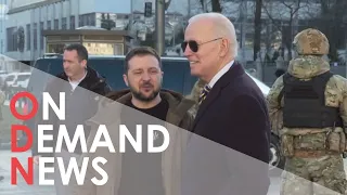 Biden's Surprise Visit to Kyiv: More Weapons and More Sanctions