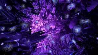 8K HDR Digital Art ｜ Purple Rain ｜  Dolby Vision™