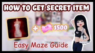 New Update Lana's Quest - Easy Maze Guide [ Dress To Impress ]