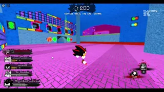 Roblox Sonic Exe The Disaster With my friend (playing as shadow)