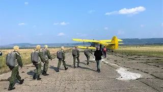 Прыжки с парашютом _ 1 взвод 4 рота (1 курс) _  Уфимский кадетский корпус