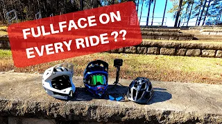 Full Face Helmet For Every Day Trail Riding - Modern Tech Makes the Choice Easier!!